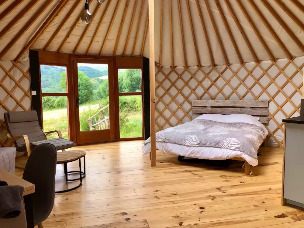 Nuit insolite yourte